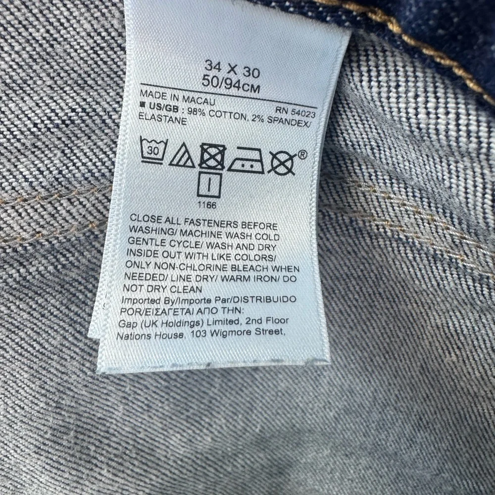 Banana Republic Dark Blue Straight Jeans